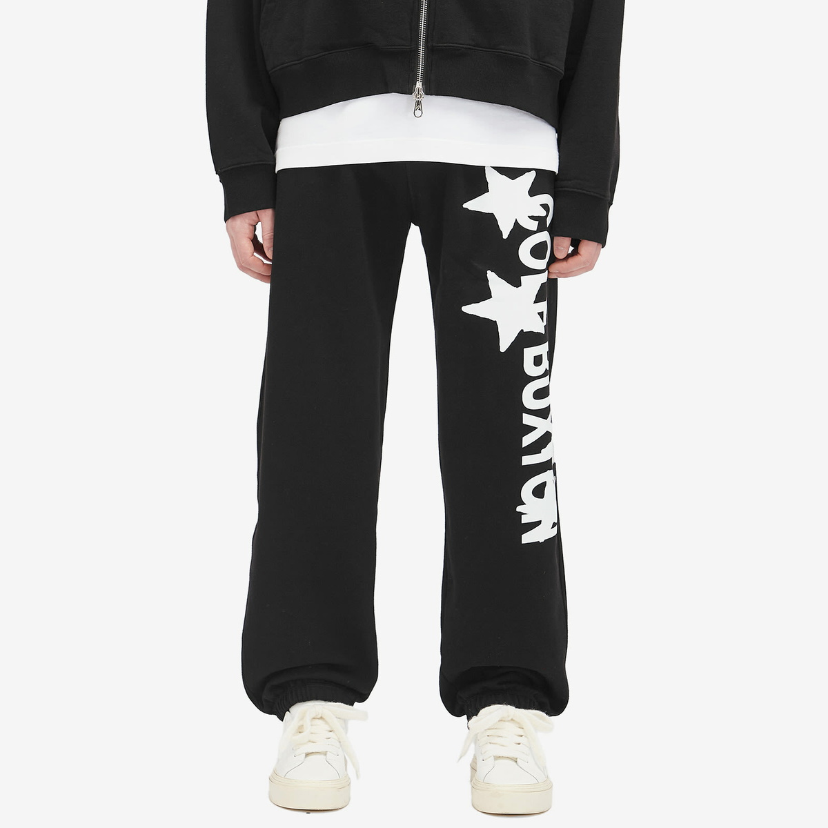 Cole Buxton Men's 4 Star Sweatpants in Black