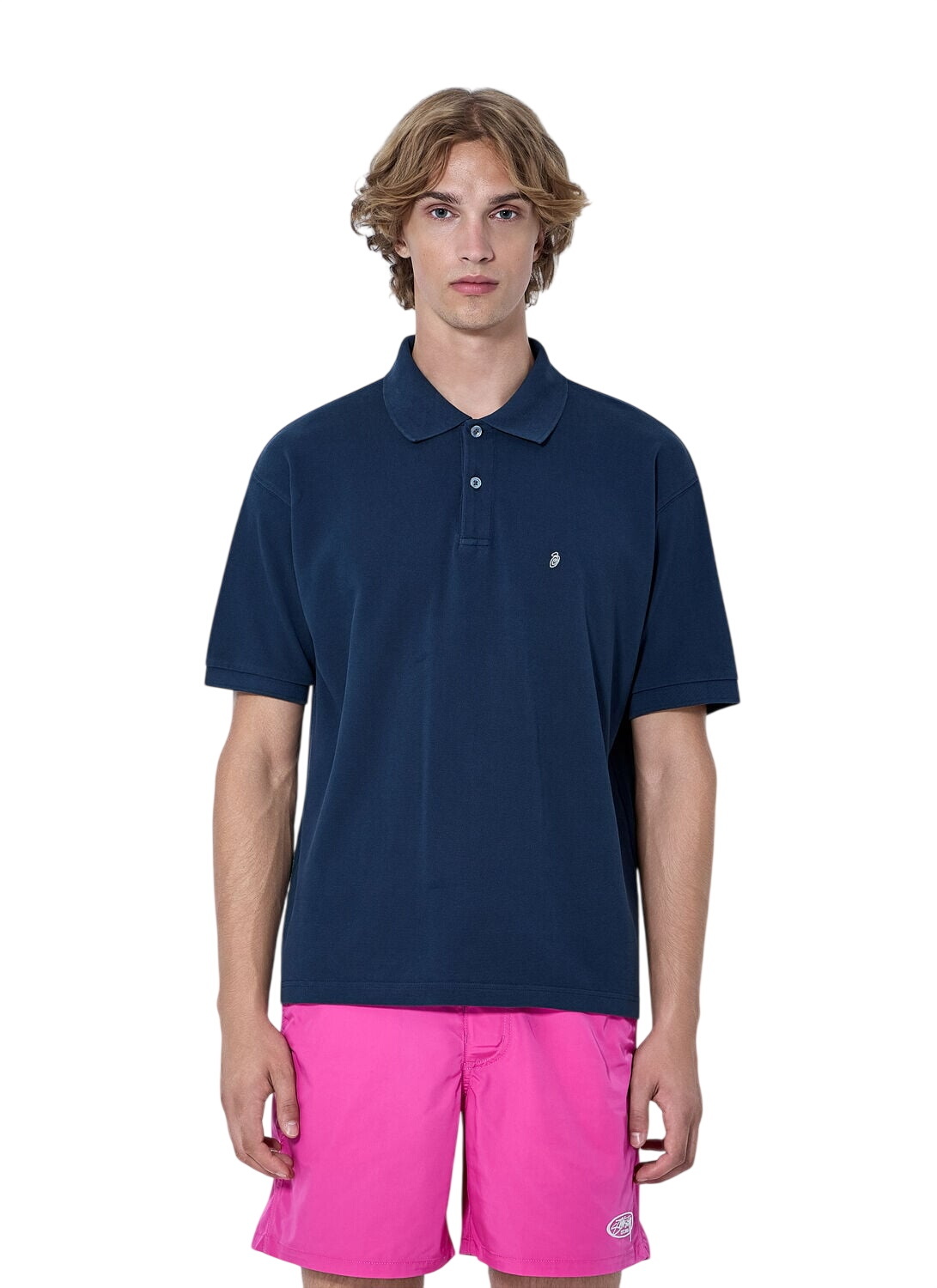 Stüssy Blue Halftone Flower Shirt Stussy