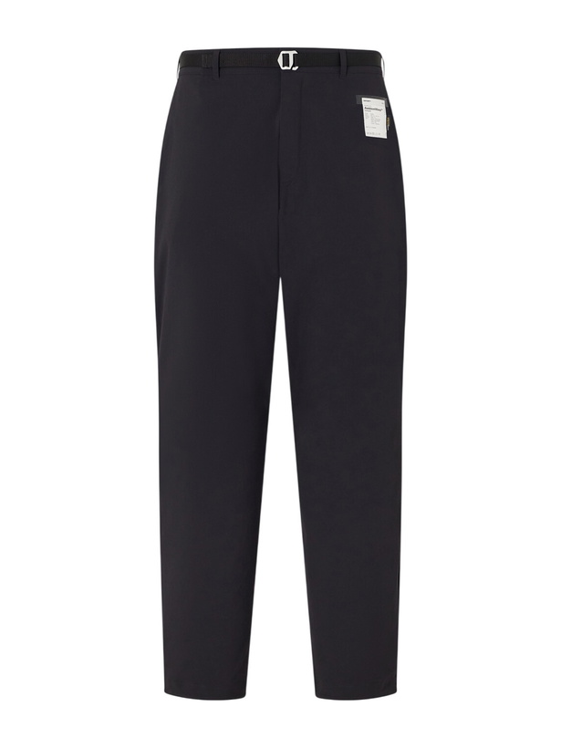 Photo: Satisfy - Straight-Leg Belted AmbientWarp™ CORDURA® Running Trousers - Black