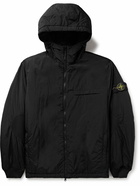 Stone Island - Logo-Appliquéd Nylon Metal Hooded Jacket - Black