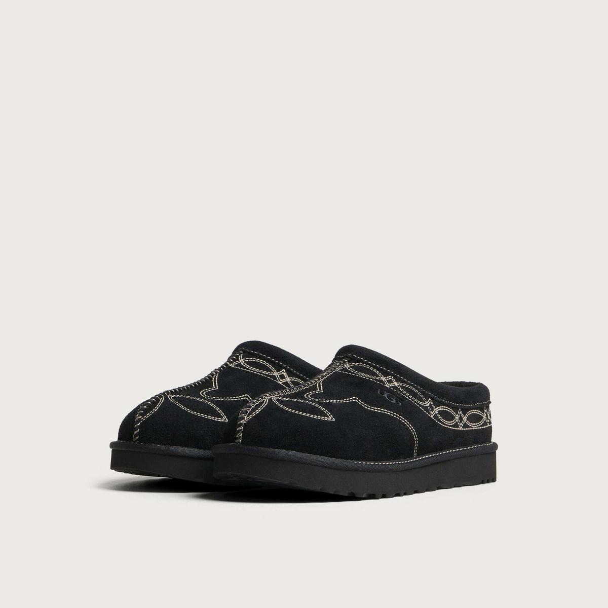 UGG Women's Tasman Western Slipper in Black