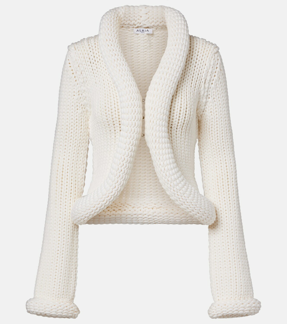 Alaïa Wool-blend cardigan