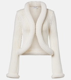Alaïa Wool-blend cardigan