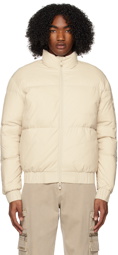 Han Kjobenhavn Off-White Printed Down Jacket