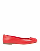 Santoni Womens Ballet flats in Red