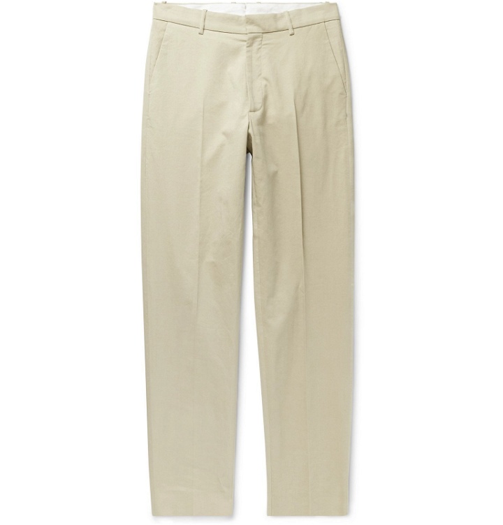 Photo: Odyssee - Holts Cotton and Silk-Blend Trousers - Neutrals