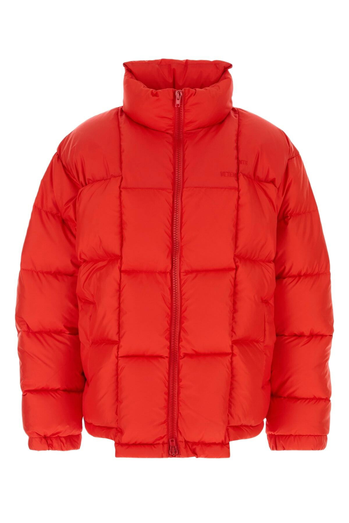 Vetements Black Miss Webcam Puffer Jacket Vetements