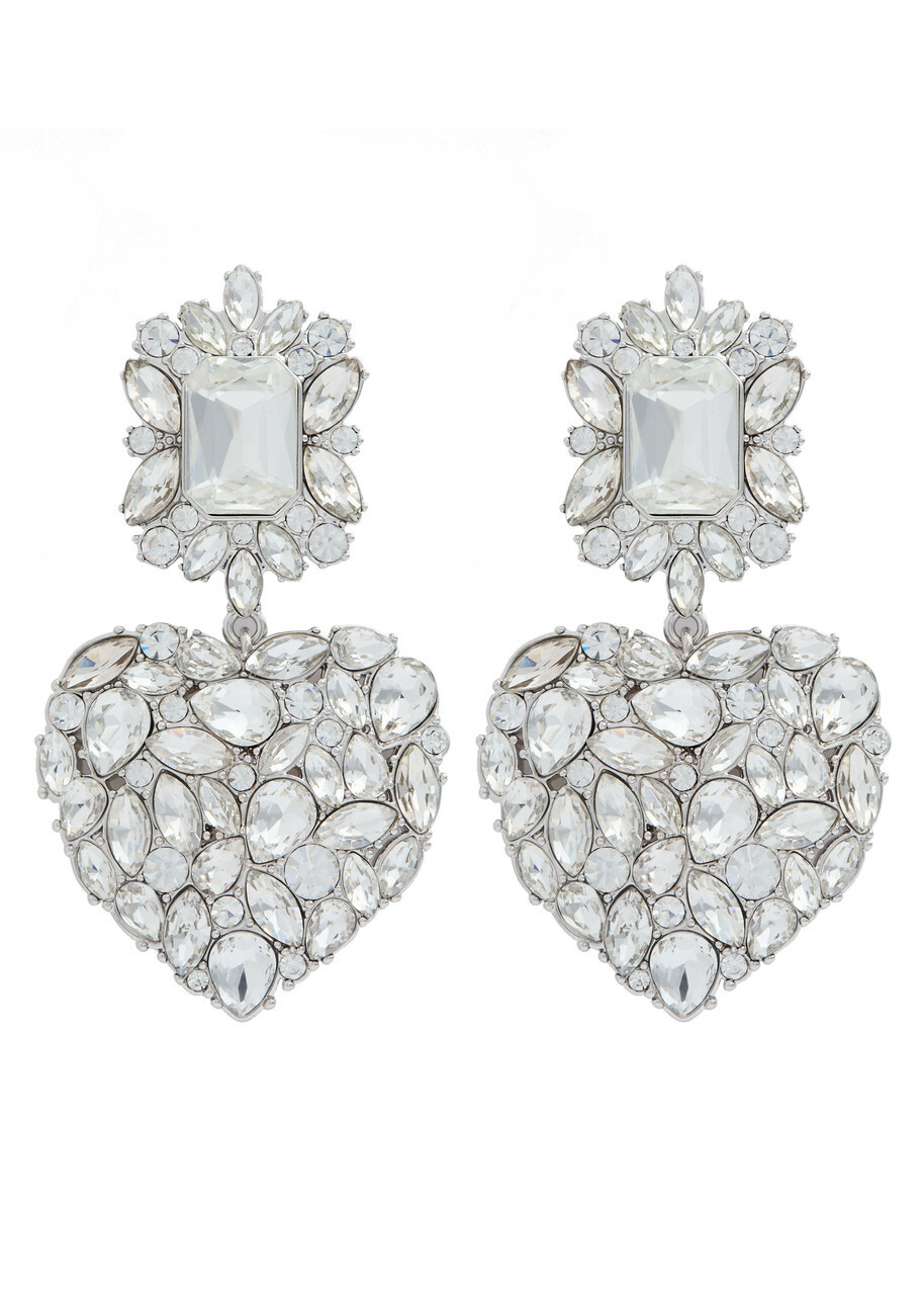 Self-Portrait Silver Earrings main image 1