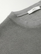 Mr P. - Cotton-Blend Bouclé T-Shirt - Gray