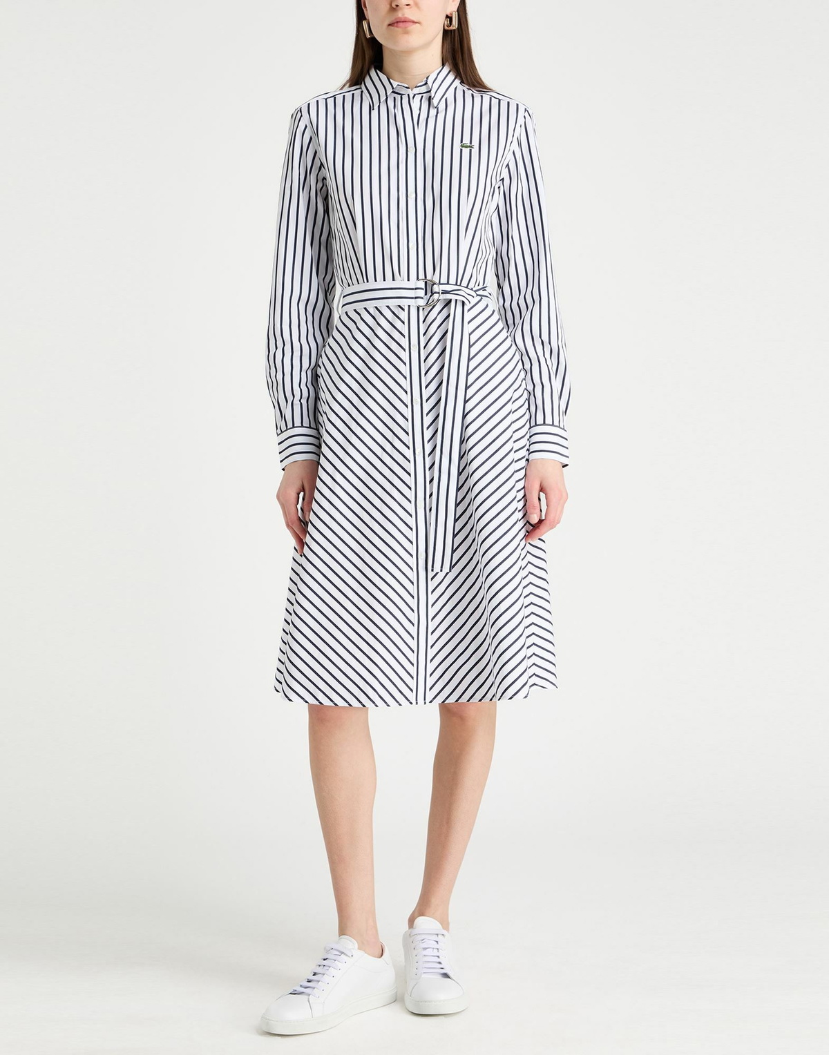 Lacoste Womens Midi dress in White