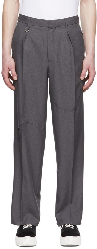 Photo: Undercoverism Grey Polyester Trousers