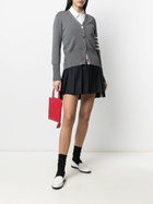 THOM BROWNE - Rwb Pleatet Wool Skirt