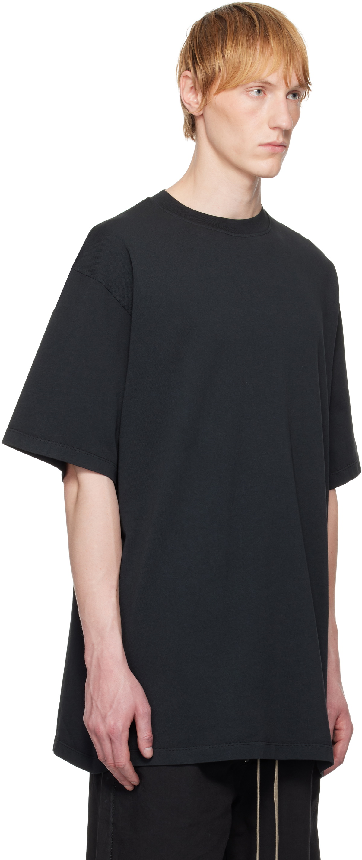 A Diciannoveventitre Black Short Sleeve Andy T-shirt