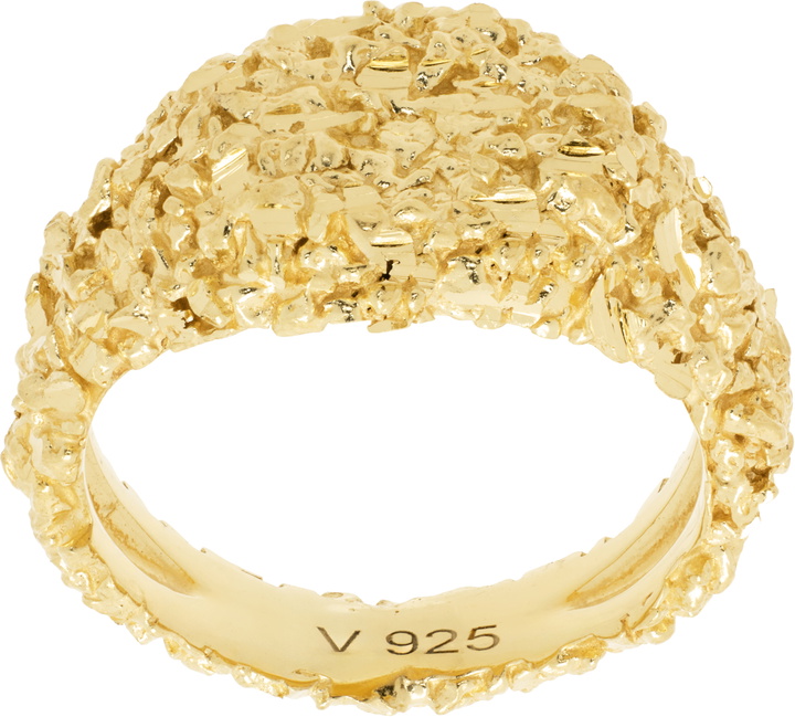 Photo: Veneda Carter SSENSE Exclusive Gold VC001 Ring