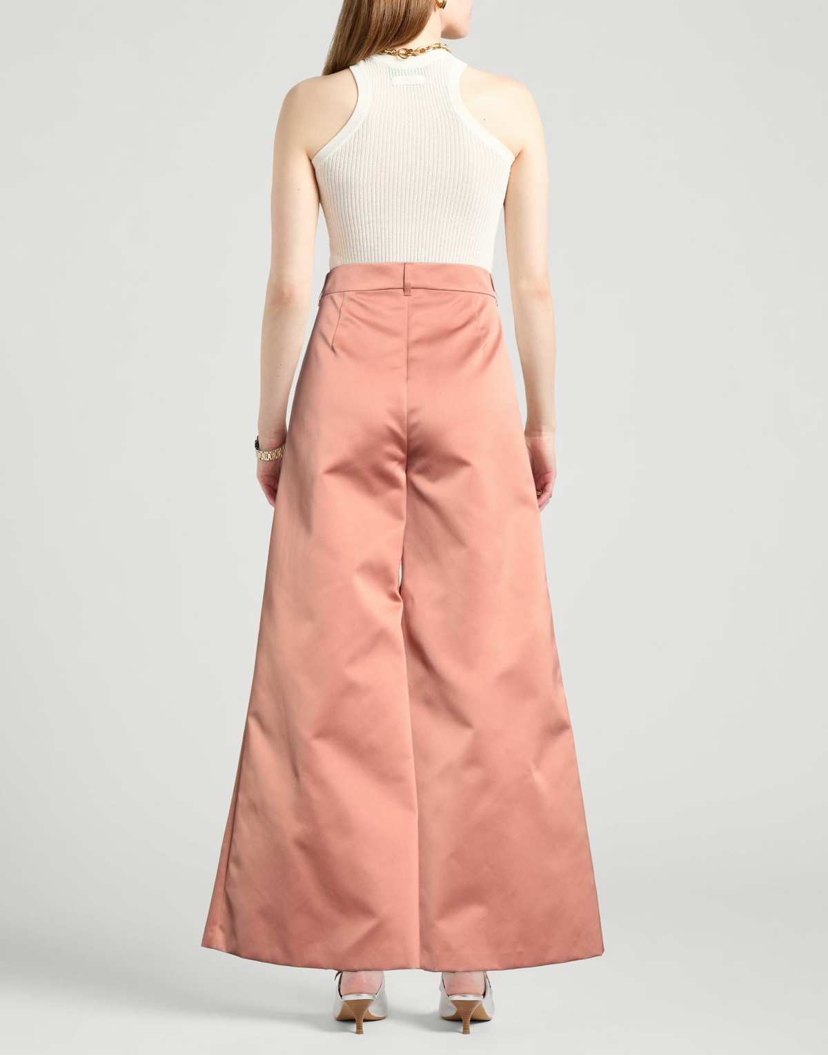 Rochas Womens Pants Blush