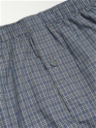 Hanro - Mercerised Cotton Boxer Shorts - Gray
