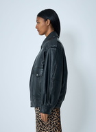 Saint Laurent Grained Leather Jacket