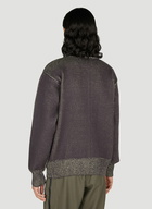 GR10K - Aimless Compact Zip Sweater in Grey