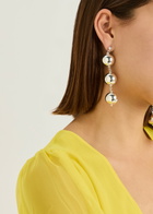 Pearl Octopuss.y Sterling Silver Sphere Drop Earrings - One Size