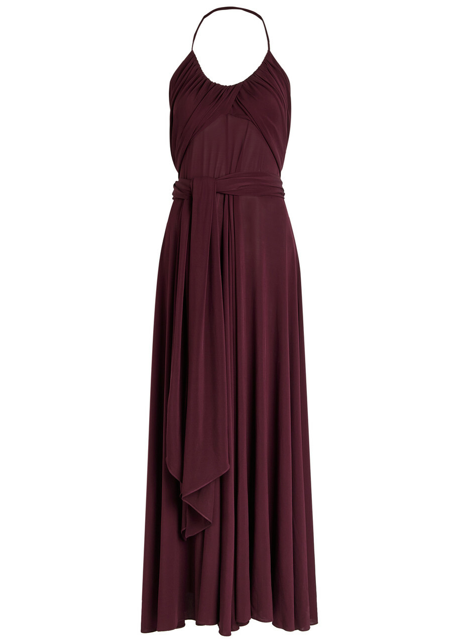 ワンピース ALAIA Linen blend maxi dress Alaia Linen Maxi Dress – en saison
