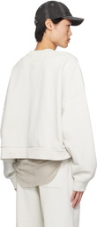 Entire Studios Off-White Box Crew Sweatshirt