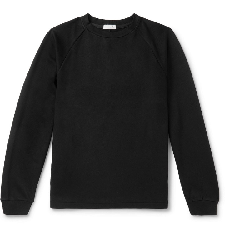 Photo: nanamica - Dualwarm Tech-Jersey T-Shirt - Black
