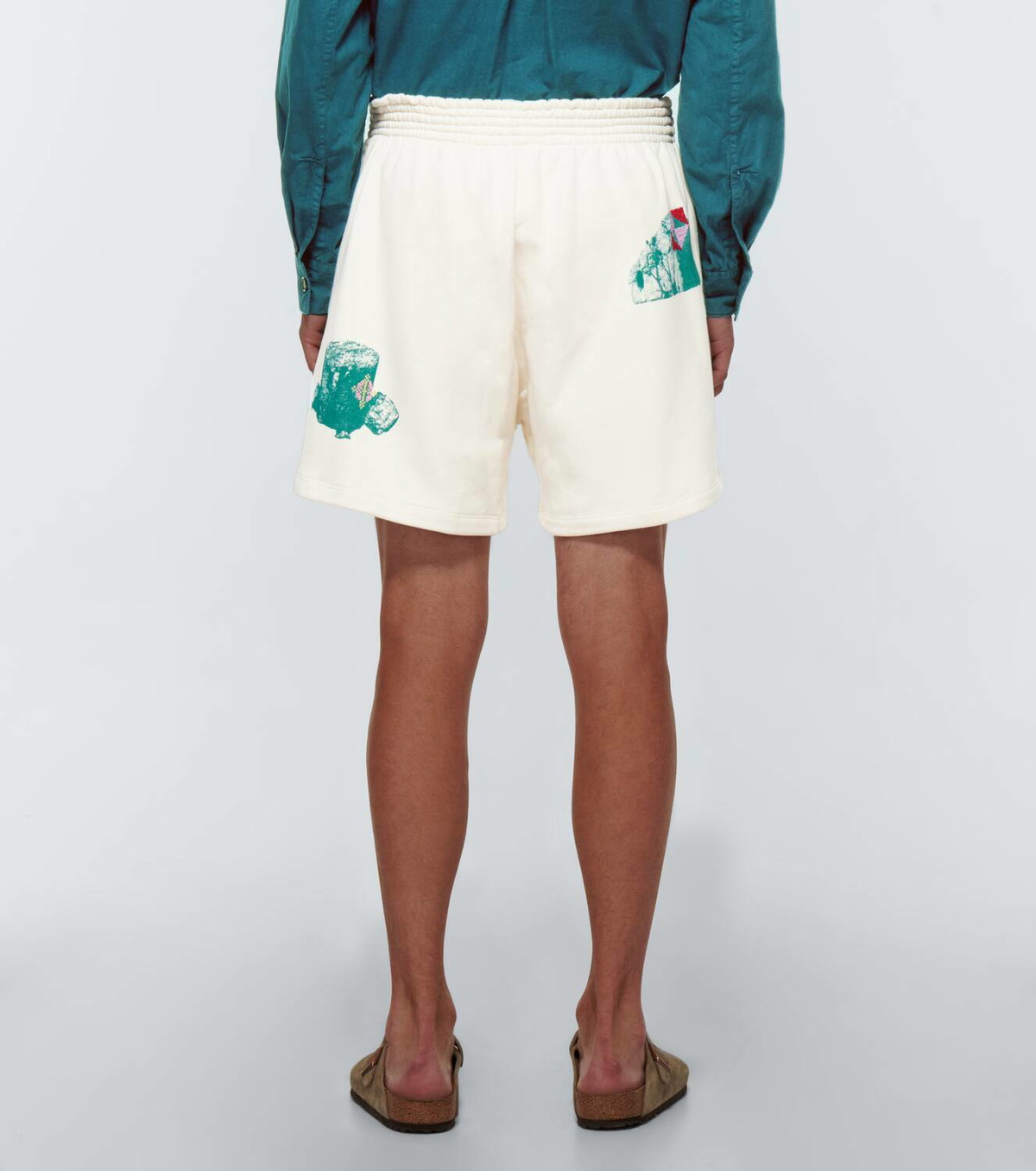 Adish Printed cotton shorts