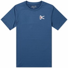 District Vision Men's Air Wear T-Shirt in Blue