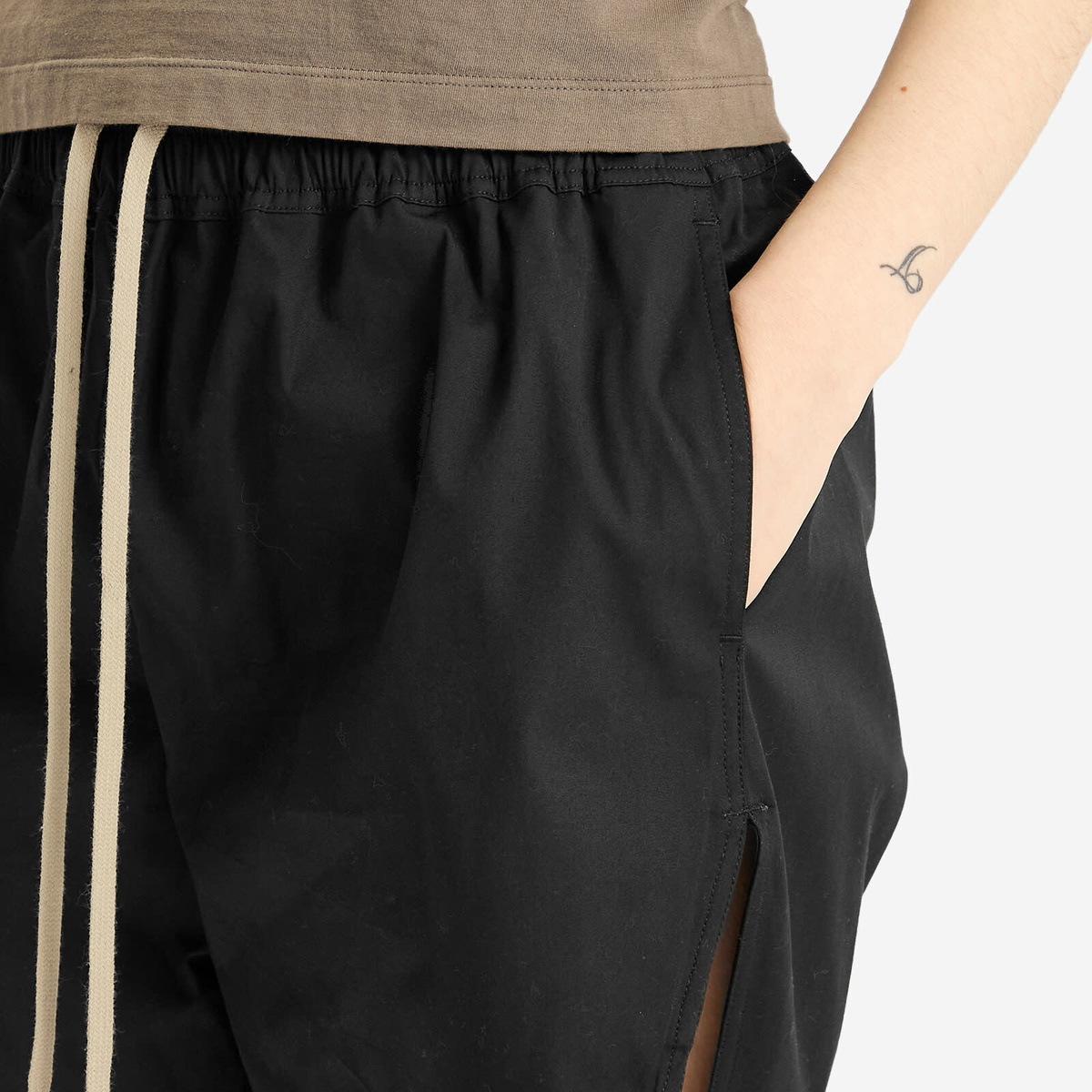 Rick Owens Women's Boxers in Black Rick Owens