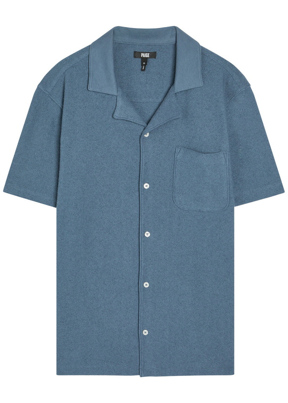 Photo: Paige Oliver Terry Shirt Blue