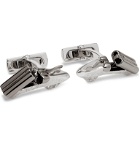 James Purdey & Sons - Side-By-Side Engraved Sterling Silver Cufflinks - Silver