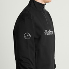 Malbon Men's Collegiate Quarter-Zip Sweatshirt in Black