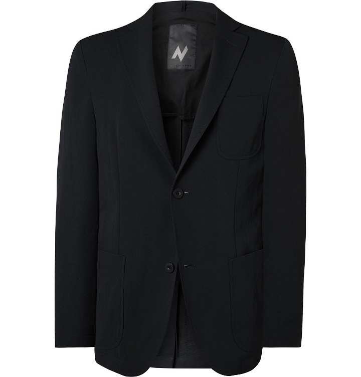 Photo: Incotex - Urban Traveller Slim-Fit Tech-Twill Suit Jacket - Black