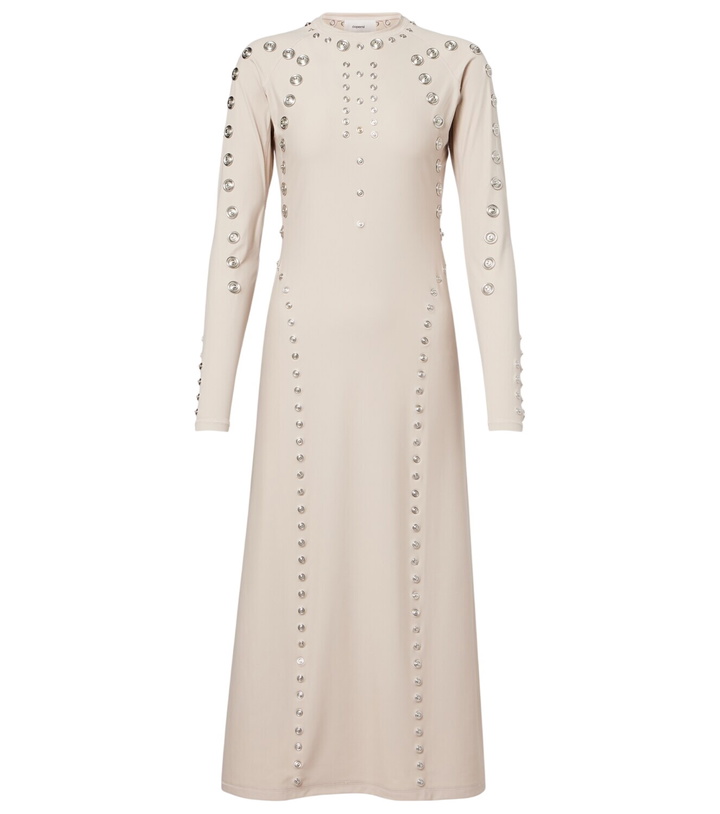 Photo: Coperni Embellished midi dress