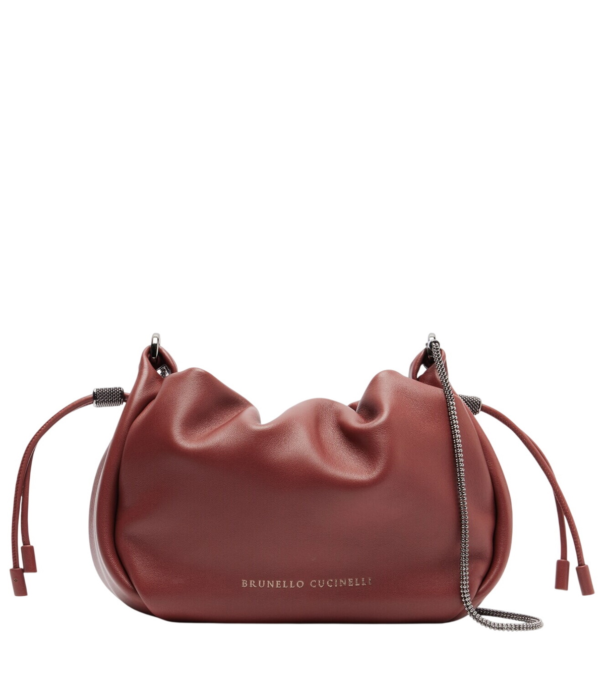 Brunello Cucinelli Small suede crossbody bag Brunello Cucinelli