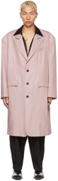LU'U DAN SSENSE Exclusive Pink 90's Tailored Coat