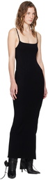 MISBHV Black Seamless Maxi Dress