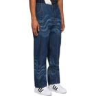 Ahluwalia Blue Low Rise Jeans