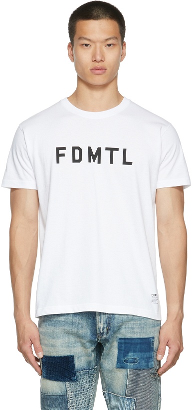 Photo: FDMTL White Logo T-Shirt