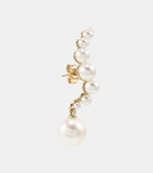 Mateo 14kt gold drop earrings with pearls