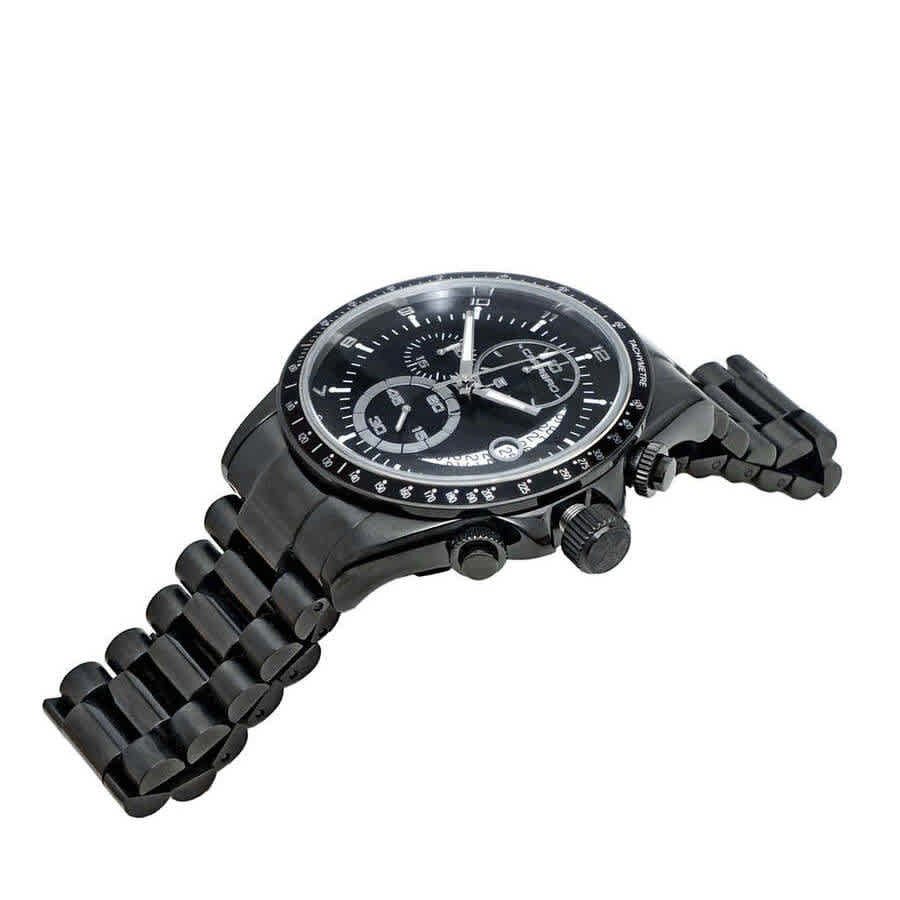 Torino Carrero Winner Circle Chronograph Quartz Black Dial Mens Watch JC1BKBK101BK