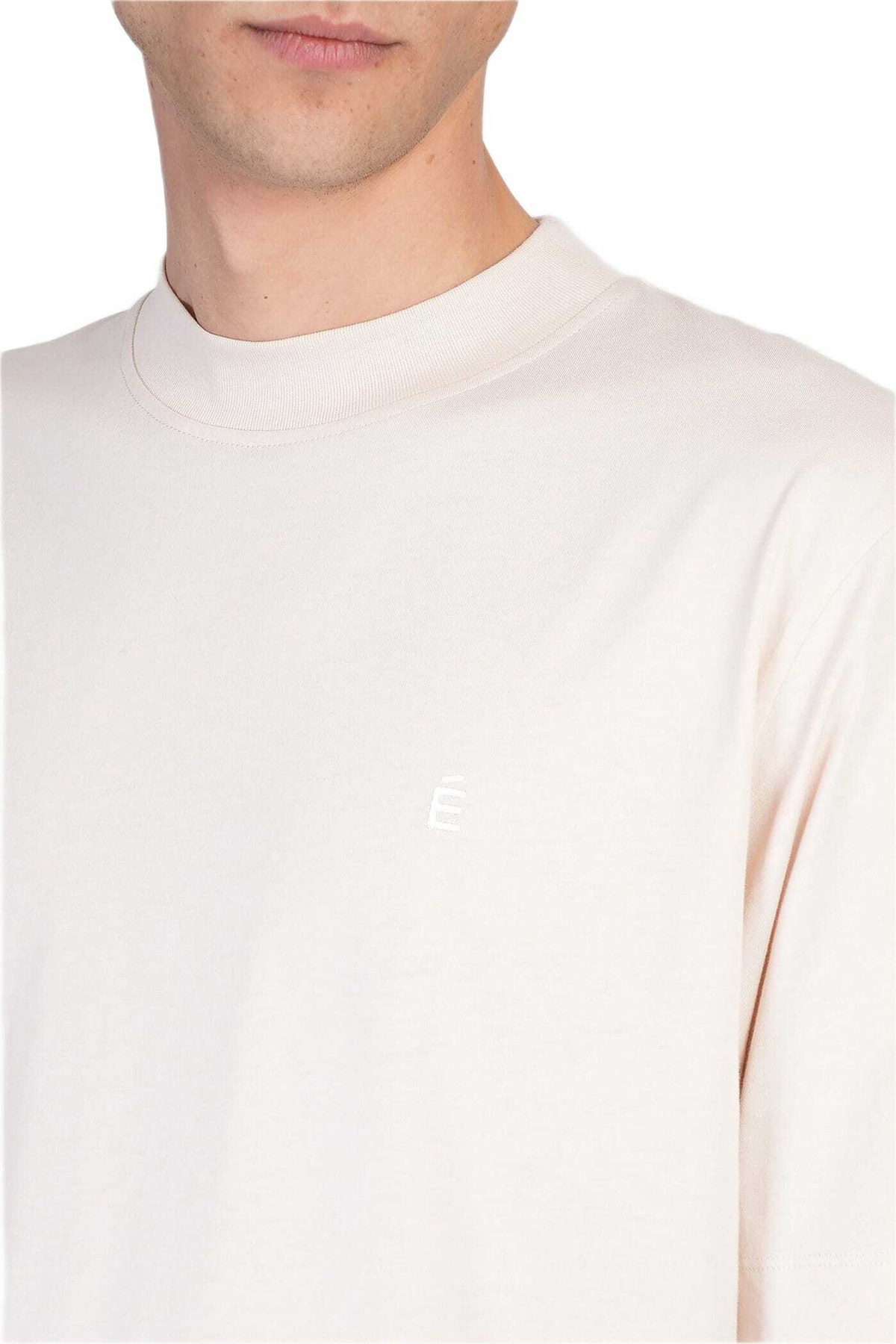 Études T-shirt In Beige Cotton
