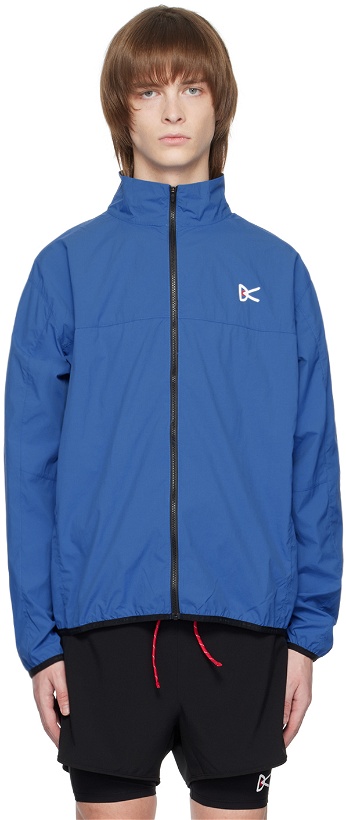 Photo: District Vision Blue Theo Shell Jacket