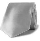 Giorgio Armani - 7cm Silk Tie - Gray