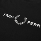 Fred Perry Authentic Embroidered Logo Tee