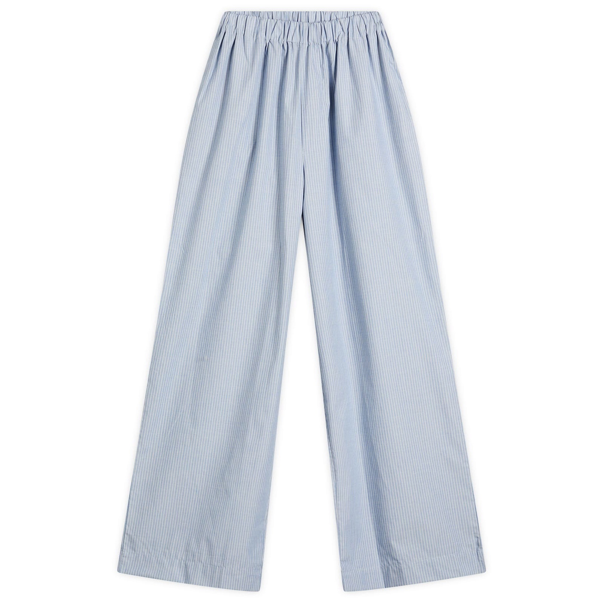 Baserange Women's Claude Stripe Pants in Blue Stripe
