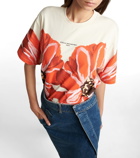 Stella McCartney - Floral cotton jersey T-shirt