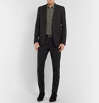 Saint Laurent - Black Slim-Fit Virgin Wool-Gabardine Suit - Black