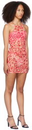 OMIGHTY SSENSE Exclusive Pink Mesh Lava Tank Top