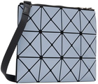 BAO BAO ISSEY MIYAKE Blue & Gray Double Color Lucent Bag